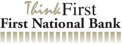 First National Bank New Bremen Logo (Links to Homepage)